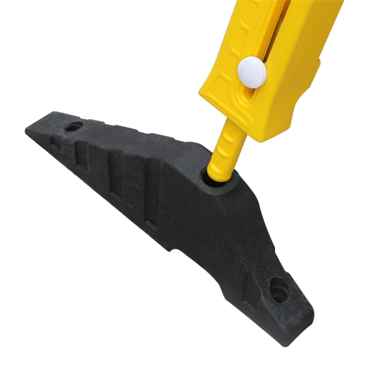 270 CM Expandable Barrier with Heavy Base - Close-Up | Besea Cone