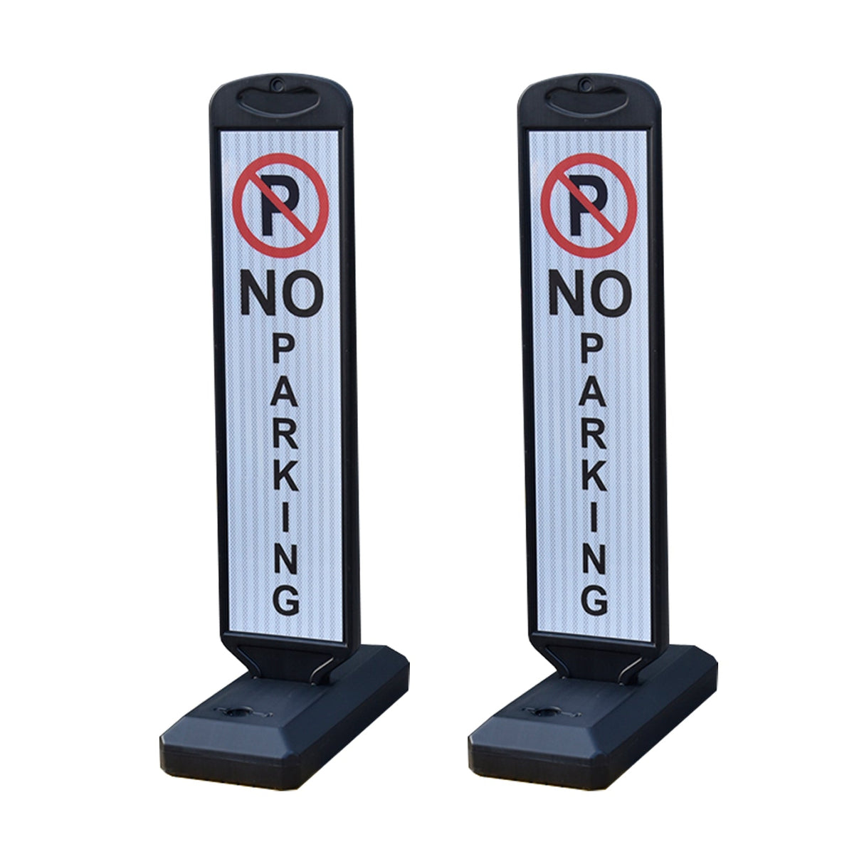 VILBLE 2-Pack 110 CM Double-Sided Reflective Safety Signs - Product Shot | Besea Cone