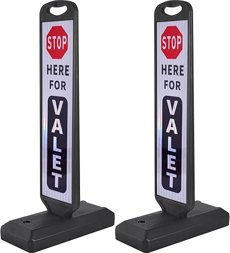 VILBLE 2-Pack 110 CM Double-Sided Reflective Safety Signs - View 11 | Besea Cone