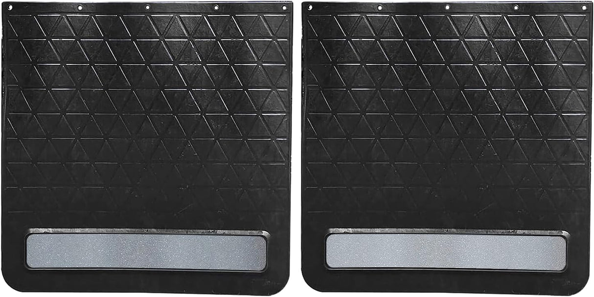 2-Pack Adjustable Hitch Mud Flaps, Heavy-Duty Rubber, - View 11 | Besea Cone