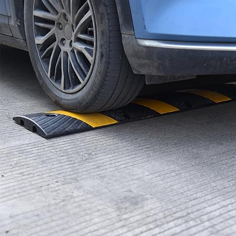 Heavy Duty Rubber Speed Bump Hump - Detail | Besea Cone