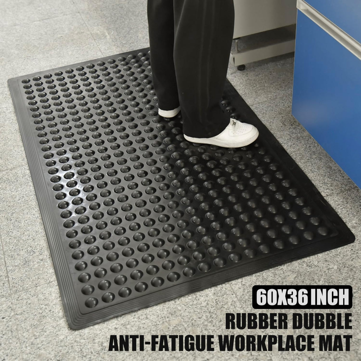 Rubber Dubble Anti-Fatigue Workplace Mat - Detail | Besea Cone