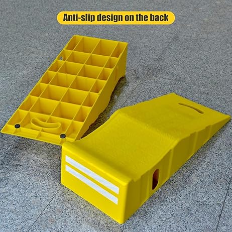 2PCS Extra Heavy Lift Truck Ramp - Top View | Besea Cone