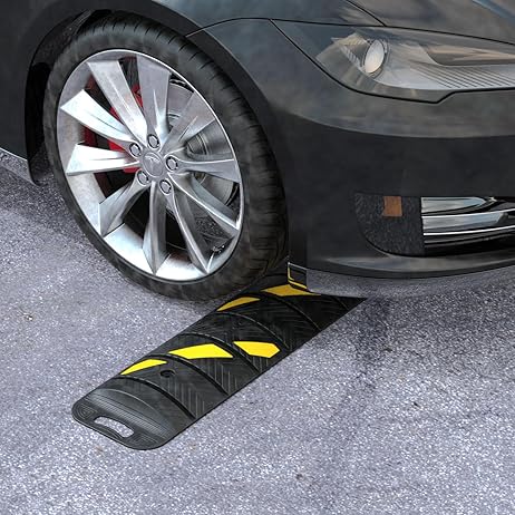 180 CM Roll Up Speed Bump with Install Kits - Dimensions | Besea Cone