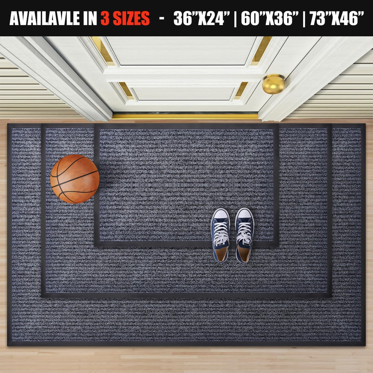 Brush Step Entrance Mat - View 11 | Besea Cone