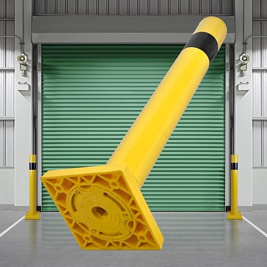 SpringBack Safety Bollard - 4 Pack (91 CM/107 CM H, 10 CM D) - Close-Up | Besea Cone