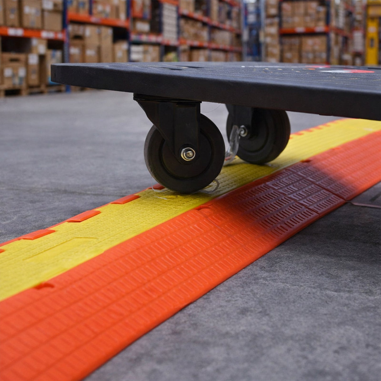5/2/3 Channel 5 CM Orange/Yellow Eco-friendly Drive Over - Dimensions | Besea Cone