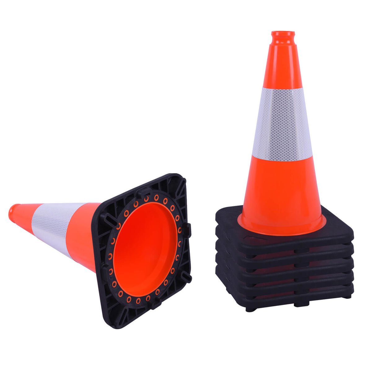 Light Weight Black Base Economy Traffic Cones - View 31 | Besea Cone
