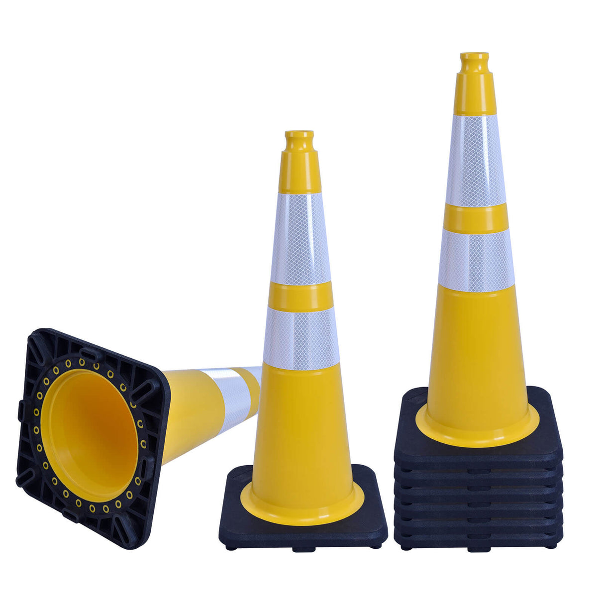 Light Weight Black Base Economy Traffic Cones - View 53 | Besea Cone