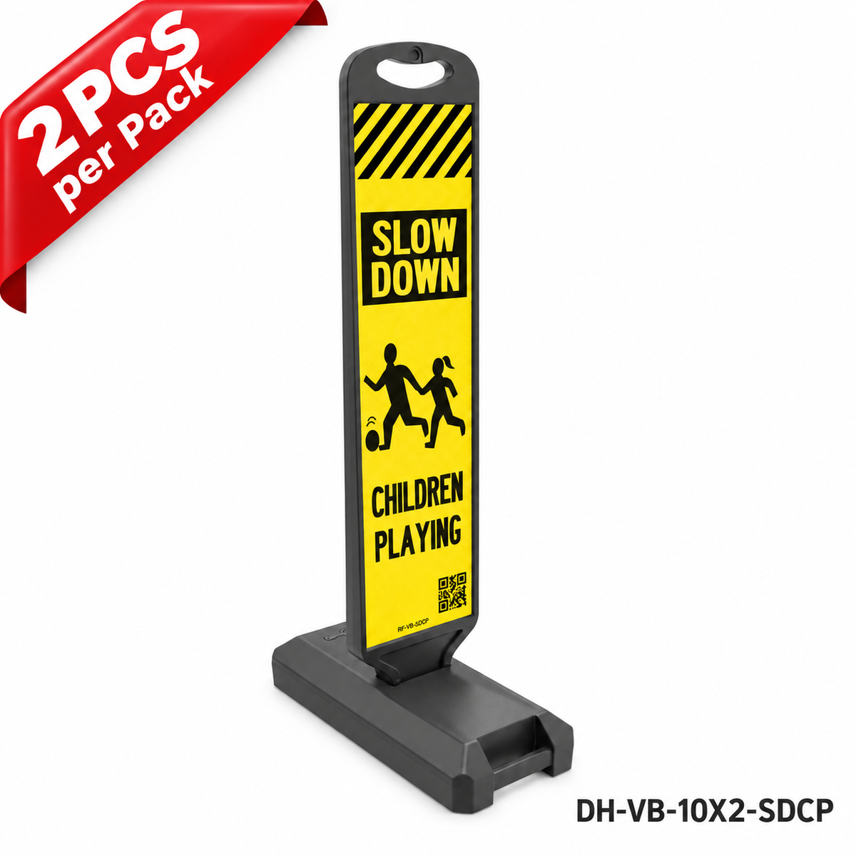 DH-VB-10X2-SDCP | CHILDREN PLAYING | Water Filled Base | English