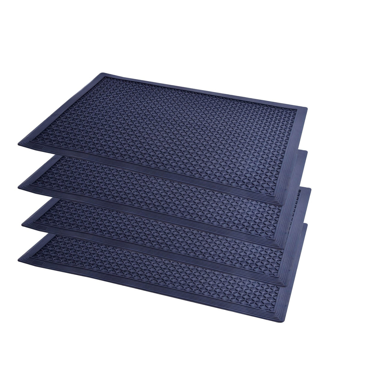 Rubber Scraper Mat - Side View | Besea Cone