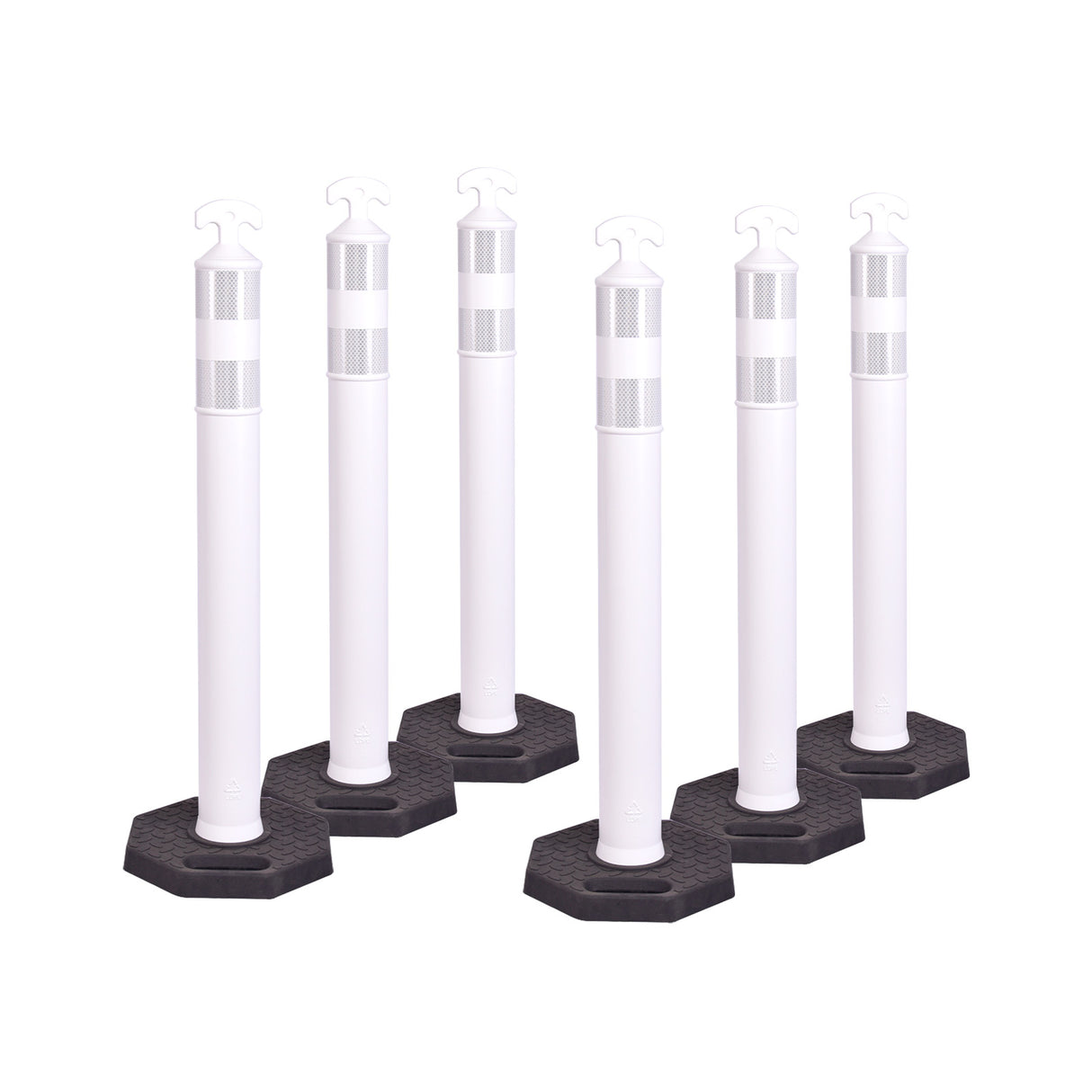 6PCS T-Top Delineator Post with Rubber /Water Filled Base , - View 12 | Besea Cone