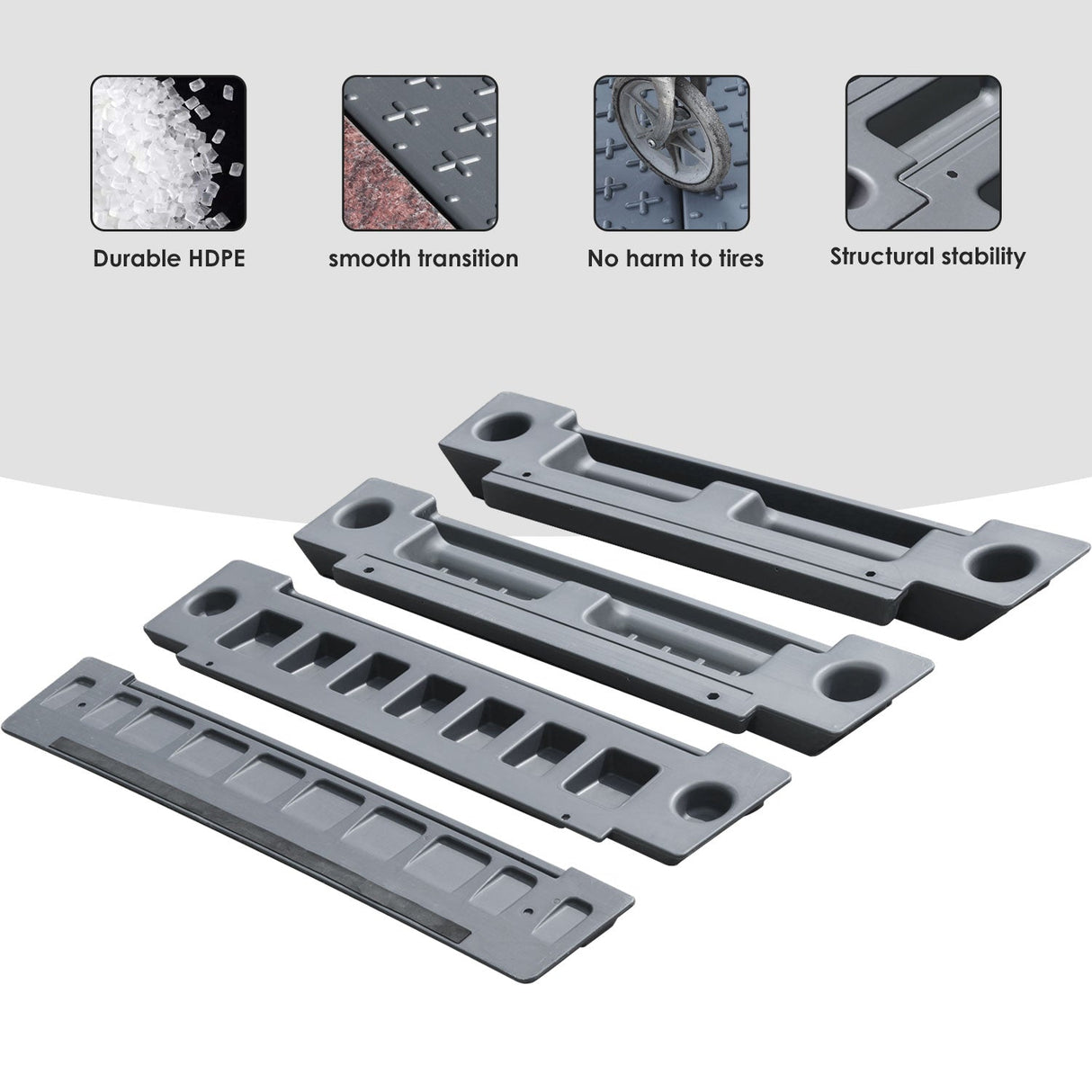 Extensible Threshold Ramp 2.5 - 15 CM Height - View 12 | Besea Cone