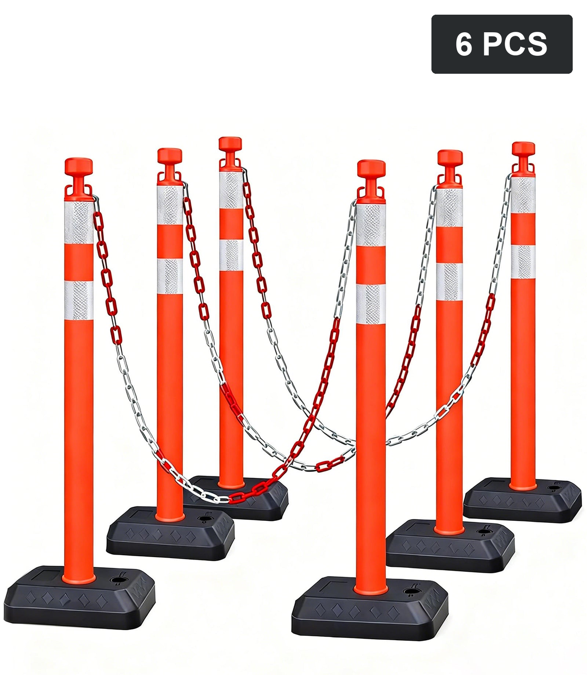 BS-NPS-1BRX6 | Water Filled Base / Orange | Pack quantity: 6 PCS