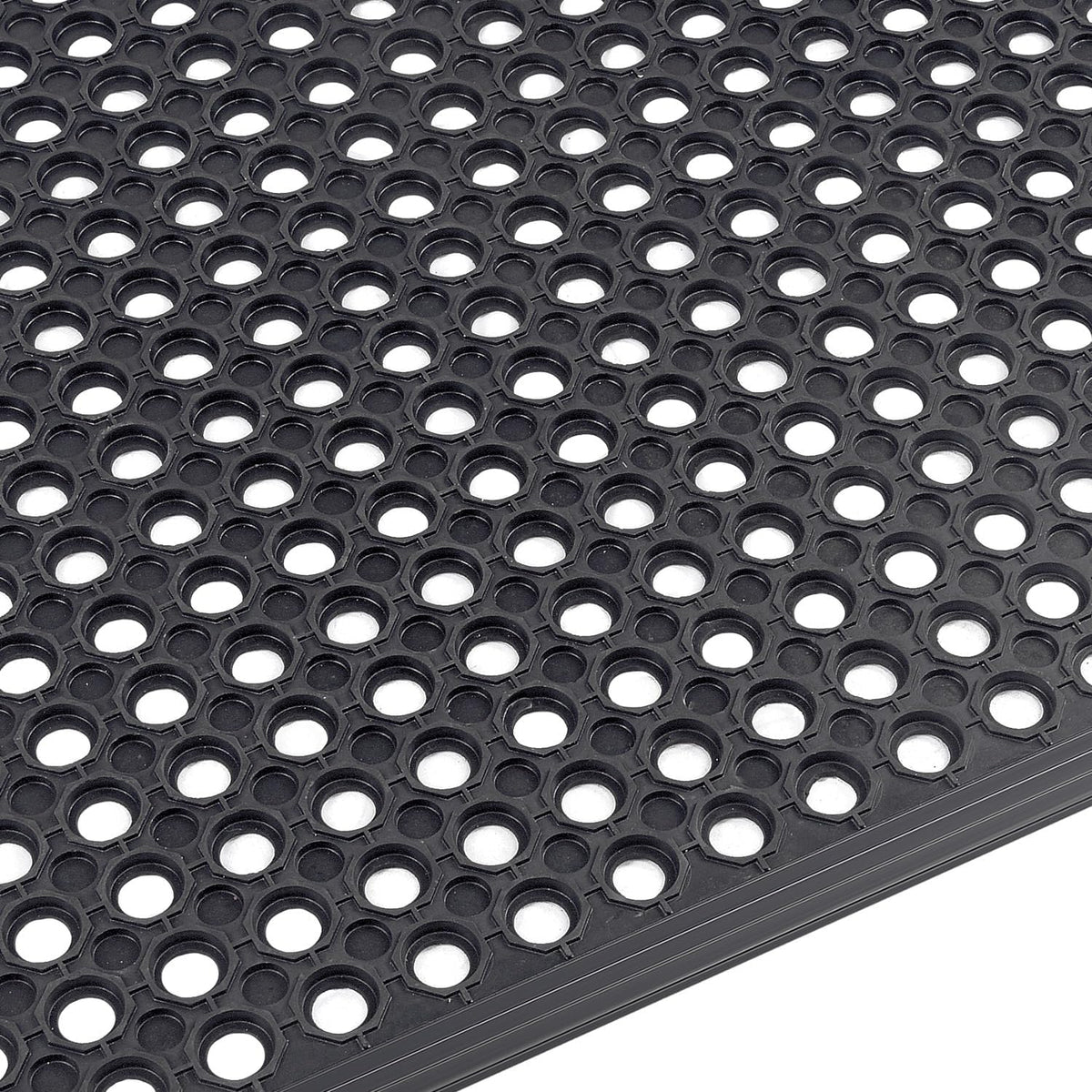 Rubber Anti-Slip Mat with Holes for Doorway Kitchen - Dimensions | Oranlite Europe