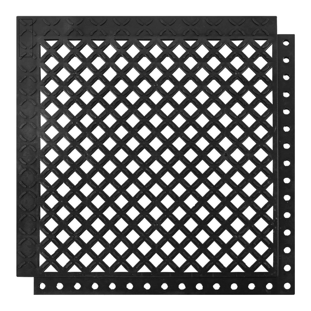 8 PCS Assemble to 21 SQFT Anti fatigue Interlocking - Top View | Besea Cone