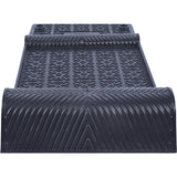 4PCS Car Parking Mat Self Adhesive with Yellow Reflective - Close-Up | Besea Cone