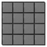 8 PCS Assemble to 21 SQFT Anti fatigue Interlocking - Dimensions | Besea Cone