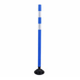 Flexible Surface Mount Delineator Post - Durable Traffic - Angle View | Besea Cone