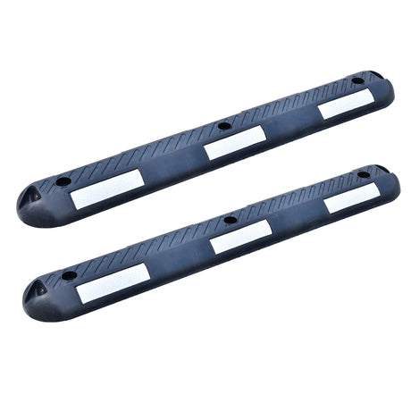 2PCS Bicyle Lane Separator Black/White - Main Product Image | Besea Cone