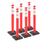 6PCS T-Top Delineator Post with Rubber /Water Filled Base , - View 20 | Besea Cone