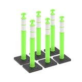 6PCS T-Top Delineator Post with Rubber /Water Filled Base , - View 15 | Besea Cone