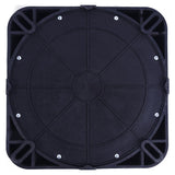 70 CM Black Base Collapsible Cone with CNSS High - Close-Up | Besea Cone