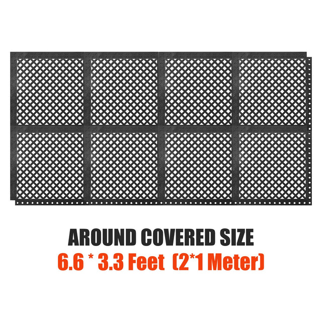 8 PCS Assemble to 21 SQFT Anti fatigue Interlocking - Main Product Image | Besea Cone