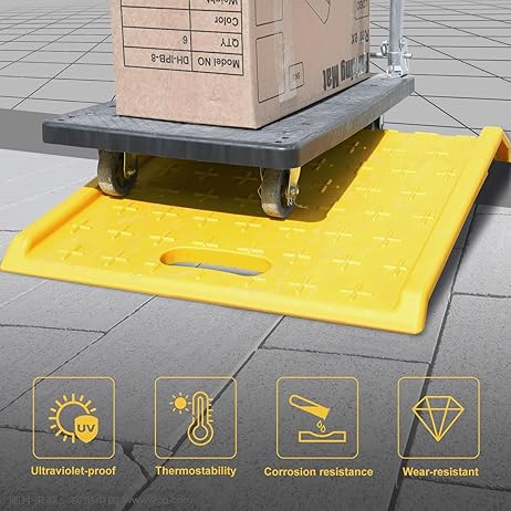 2PCS Portable Curb Ramp - Detail | Oranlite Europe