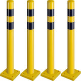 SpringBack Safety Bollard - 4 Pack (91 CM/107 CM H, 10 CM D) - Side View | Besea Cone