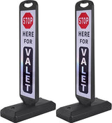 VILBLE 2-Pack 110 CM Double-Sided Reflective Safety Signs - View 11 | Besea Cone