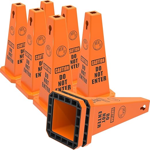 68 CM Caution Safety Cone - View 16 | Besea Cone