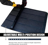 2-Pack Adjustable Hitch Mud Flaps, Heavy-Duty Rubber, - Installation | Besea Cone