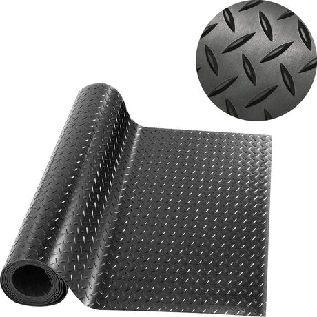 Diamond Plate Rubber Flooring Roll - Main Product Image | Besea Cone