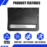 2-Pack Adjustable Hitch Mud Flaps, Heavy-Duty Rubber, - View 15 | Besea Cone