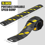 180 CM Roll Up Speed Bump with Install Kits - Side View | Besea Cone