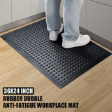 Rubber Dubble Anti-Fatigue Workplace Mat - View 11 | Besea Cone