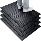 Rubber Dubble Anti-Fatigue Workplace Mat - Side View | Besea Cone