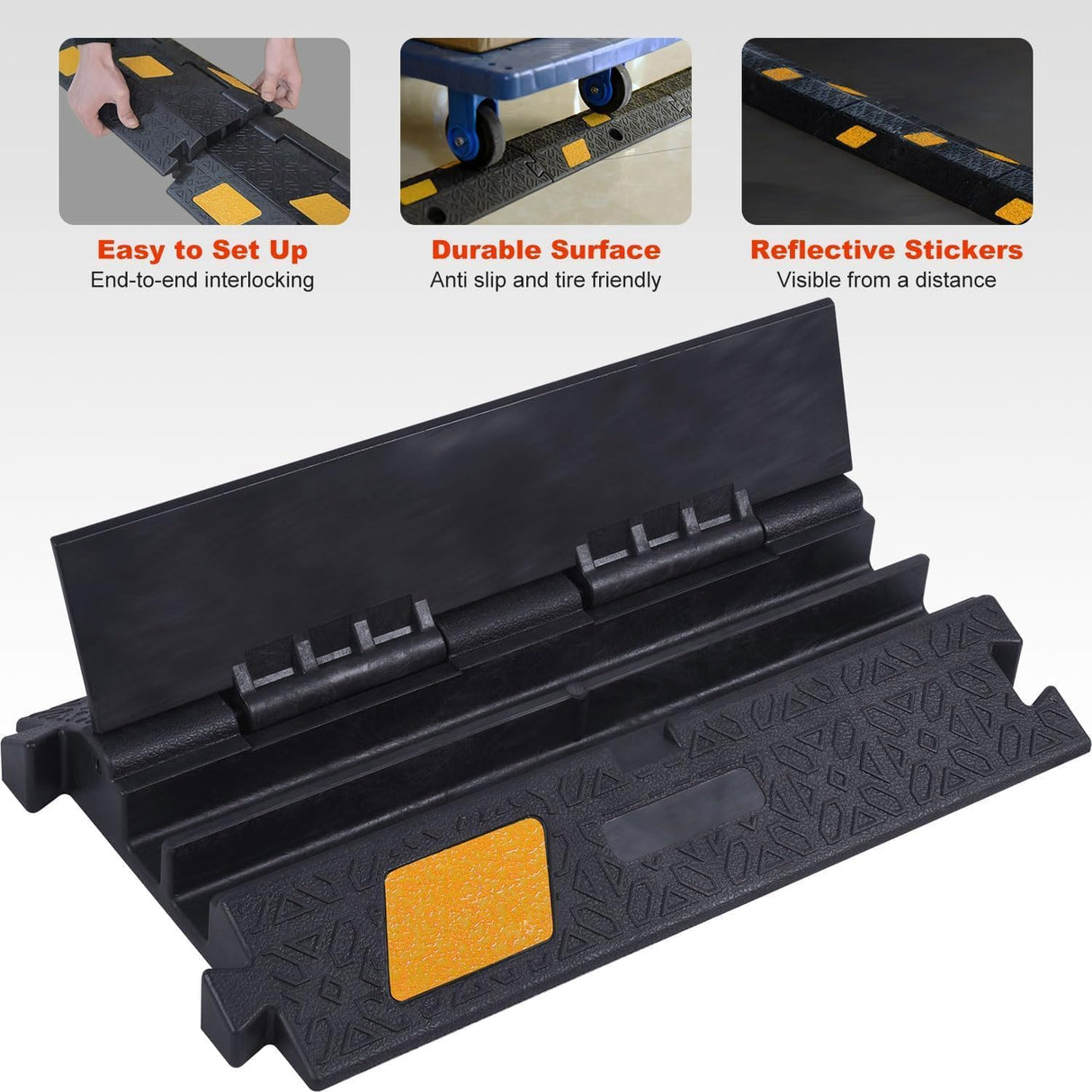 Cable Protector Ramp - In Use | Besea Cone