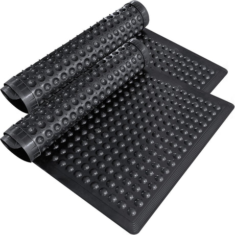 Rubber Dubble Anti-Fatigue Workplace Mat - Main Product Image | Besea Cone