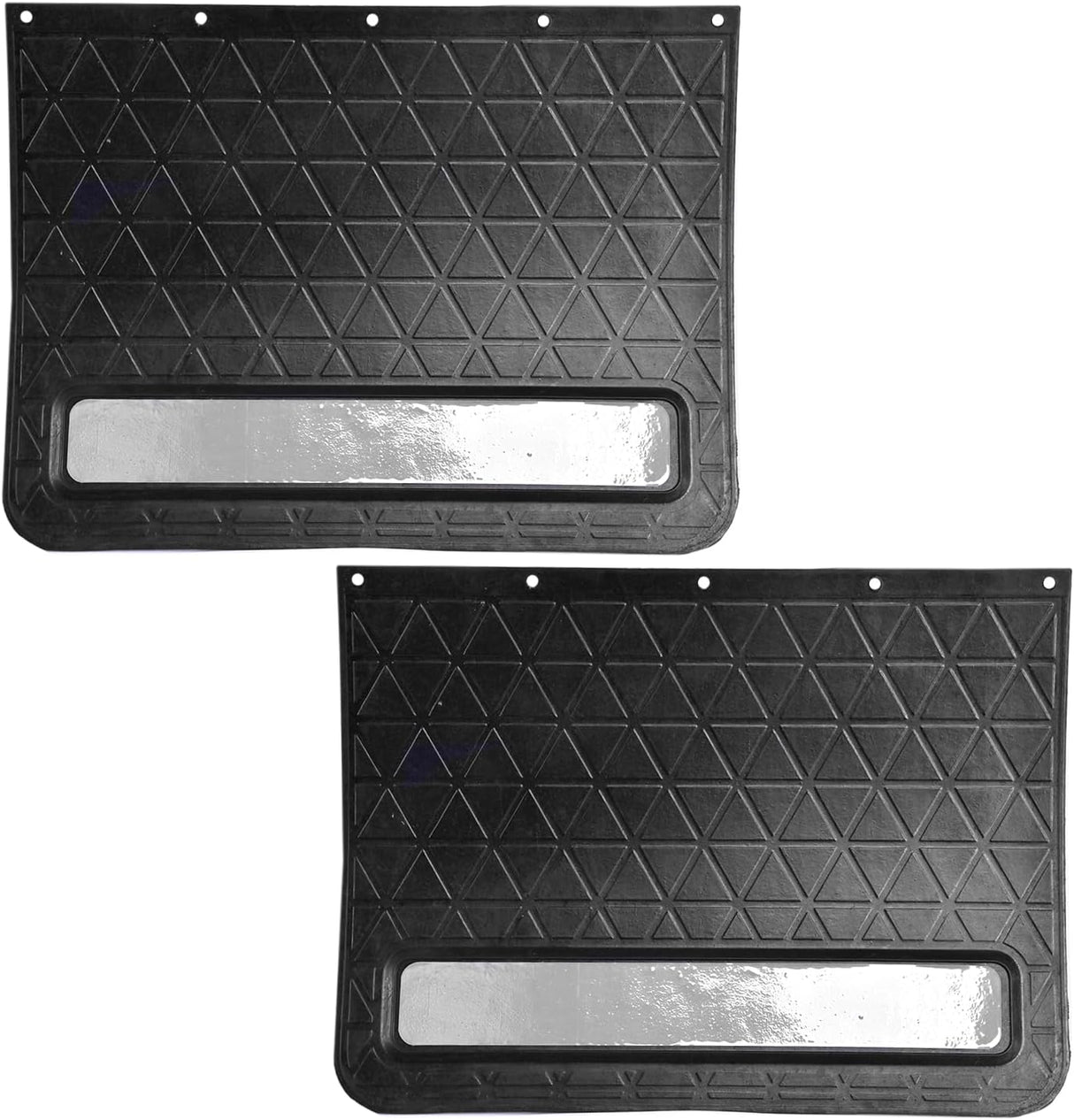 2-Pack Adjustable Hitch Mud Flaps, Heavy-Duty Rubber, - View 16 | Besea Cone