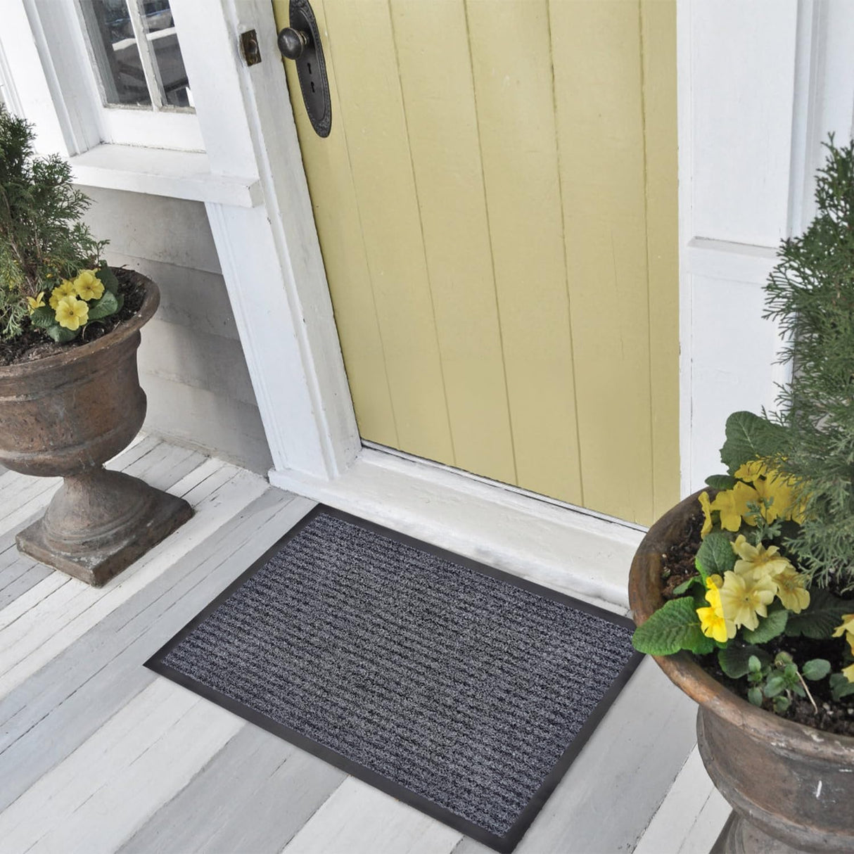 Brush Step Entrance Mat - In Use | Besea Cone