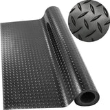 Diamond Plate Rubber Flooring Roll - Side View | Besea Cone