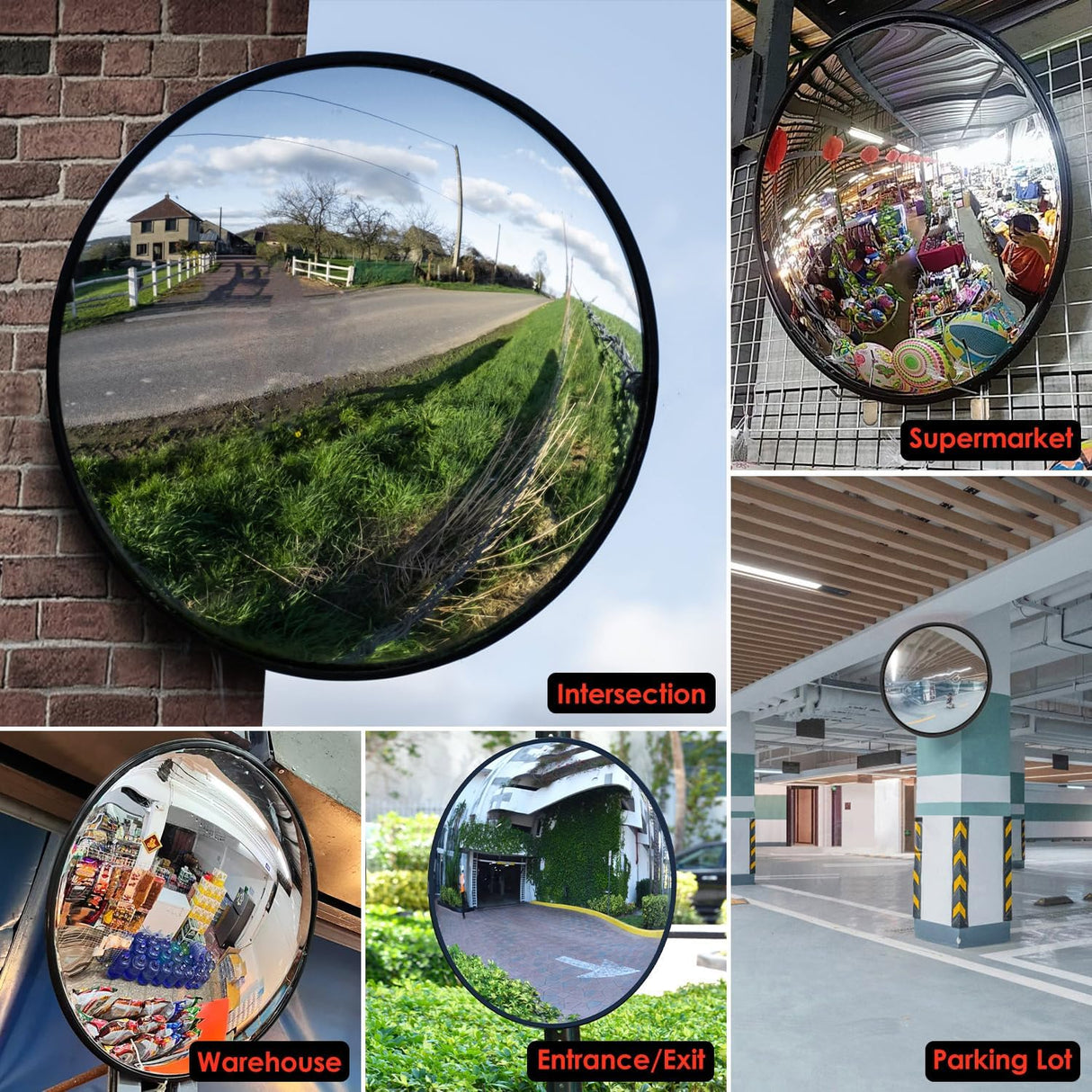 Wall Convex Mirror - In Use | Besea Cone