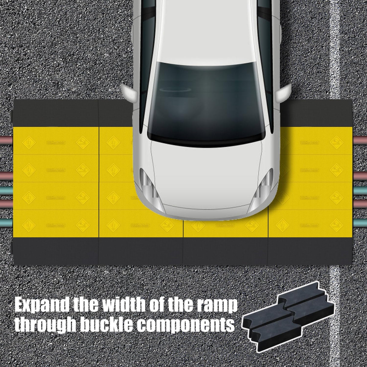 Threshold Bridge Ramp Cable Ramp - In Use | Besea Cone