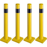 SpringBack Safety Bollard - 4 Pack (91 CM/107 CM H, 10 CM D) - Main Product Image | Besea Cone