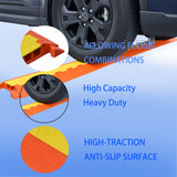 5/2/3 Channel 5 CM Orange/Yellow Eco-friendly Drive Over - Close-Up | Besea Cone