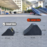 Heavy Duty Wheel Chock - In Use | Besea Cone
