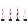 Delineator Post Cone with Rubber Base, Chains Traffic - Main Product Image | Besea Cone