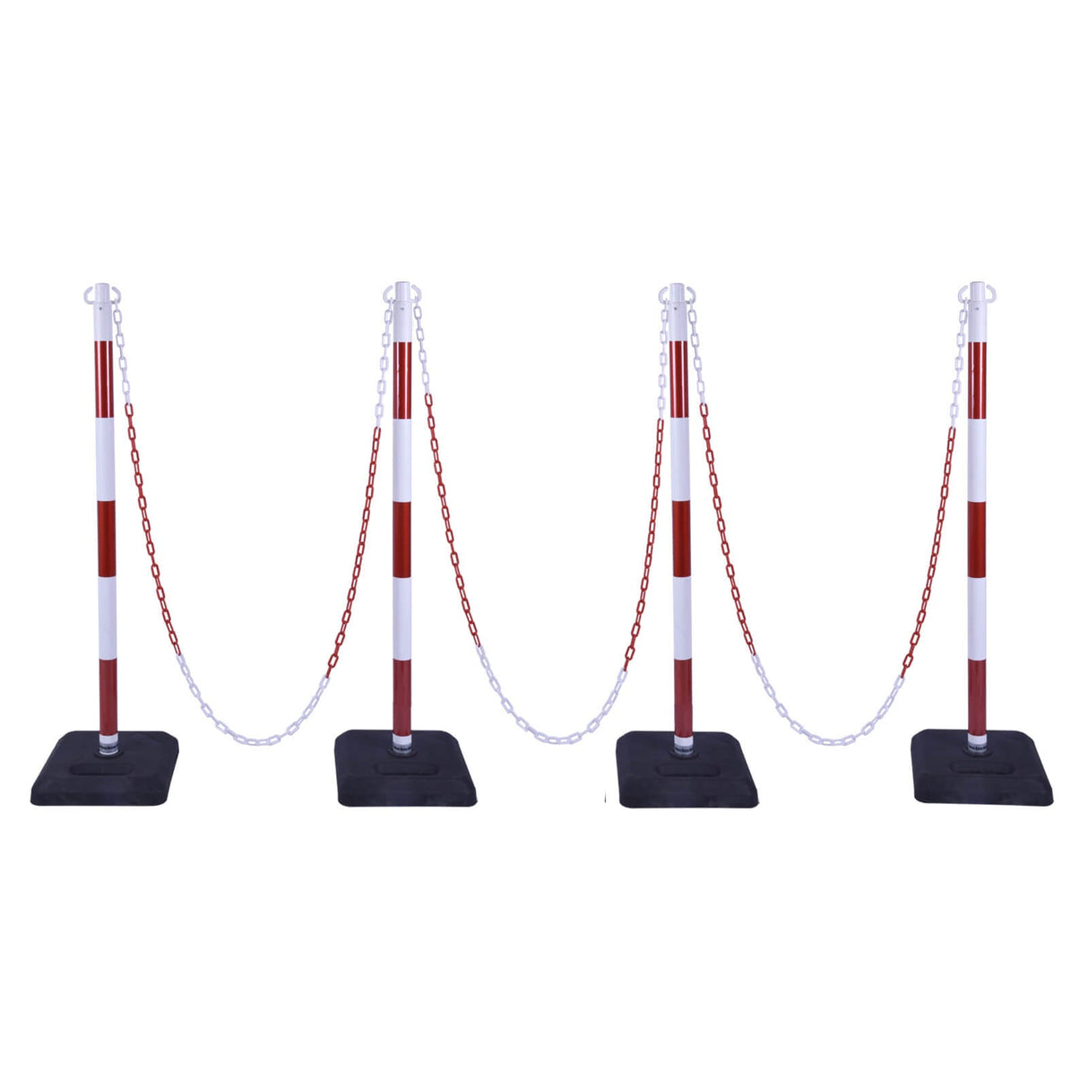 Delineator Post Cone with Rubber Base, Chains Traffic - Main Product Image | Besea Cone